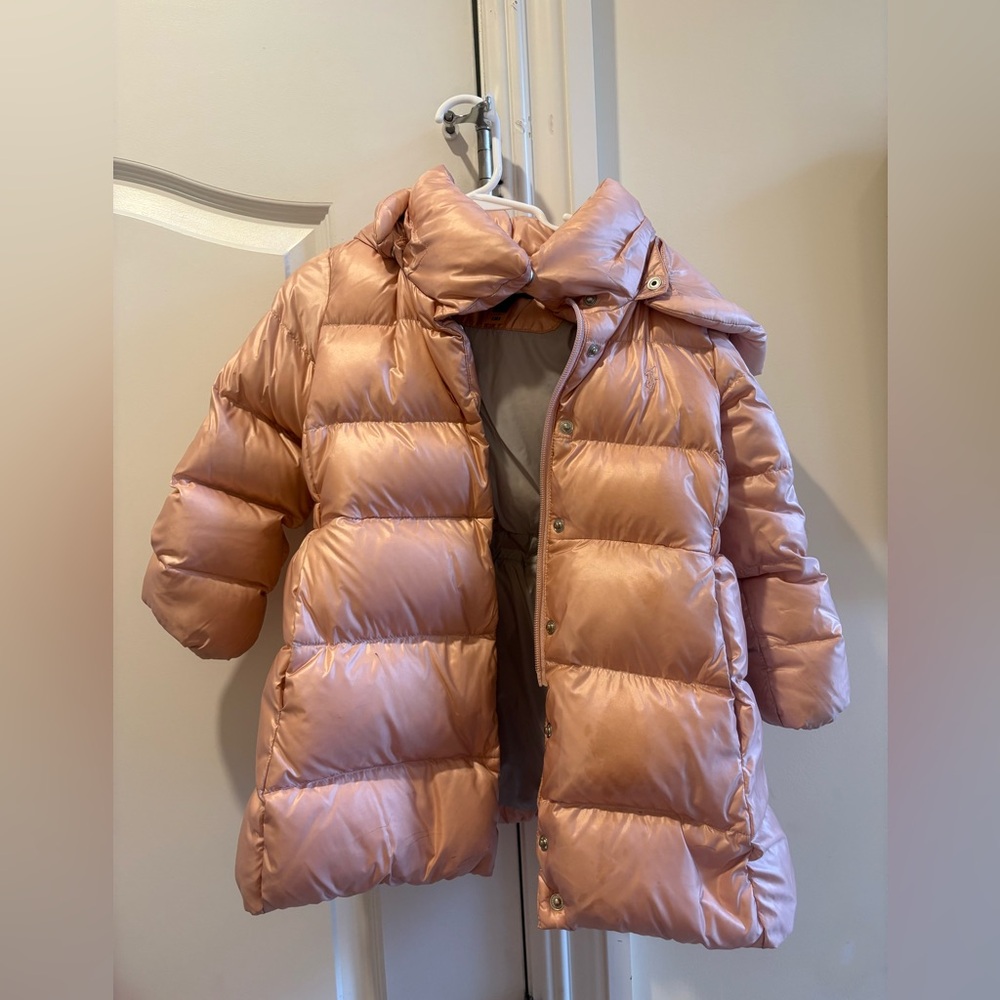 Ralph Lauren Pink Puffer Coat